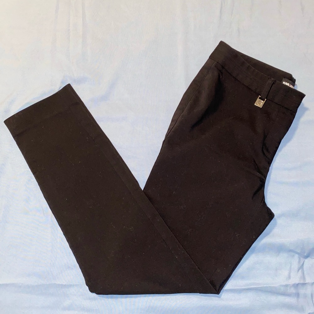 Karl Lagerfeld Black Dress Trousers